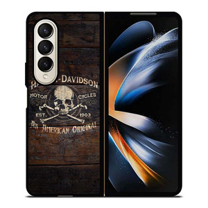 HARLEY RIDE WOOD Samsung Galaxy Z Fold 4 Case Cover HARLEY RIDE WOOD Samsung Galaxy Z Fold 4 Case Cover