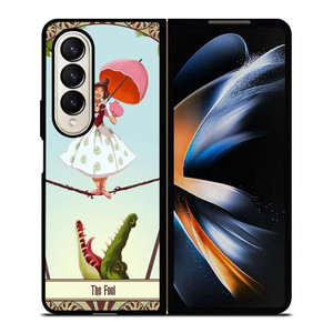 HAUNTED MANSION TIGHTROPE GIRL THE FOOL Samsung Galaxy Z Fold 4 Case Cover