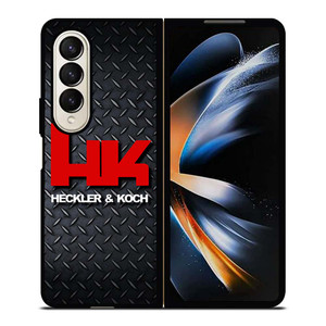 HECKLER AND KOCH PLATE LOGO Samsung Galaxy Z Fold 4 Case Cover