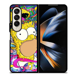 HOMER THE SIMPSONS ART Samsung Galaxy Z Fold 4 Case Cover