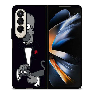 HOMER THE SIMPSONS Samsung Galaxy Z Fold 4 Case Cover HOMER THE SIMPSONS Samsung Galaxy Z Fold 4 Case Cover