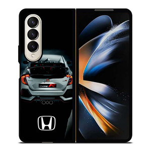 HONDA CIVIC TYPE R SPOILER Samsung Galaxy Z Fold 4 Case Cover HONDA CIVIC TYPE R SPOILER Samsung Galaxy Z Fold 4 Case Cover