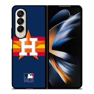 HOUSTON ASTROS MLB SYMBOL Samsung Galaxy Z Fold 4 Case Cover HOUSTON ASTROS MLB SYMBOL Samsung Galaxy Z Fold 4 Case Cover
