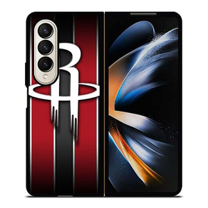 HOUSTON ROCKETS DOUBLE STRIPE Samsung Galaxy Z Fold 4 Case Cover
