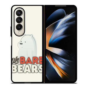 ICE BEAR WE BARE BEARS CARTOON 2 Samsung Galaxy Z Fold 4 Case Cover ICE BEAR WE BARE BEARS CARTOON 2 Samsung Galaxy Z Fold 4 Case Cover