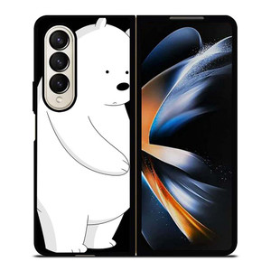 ICE BEAR WE BARE BEARS CUTE 2 Samsung Galaxy Z Fold 4 Case Cover