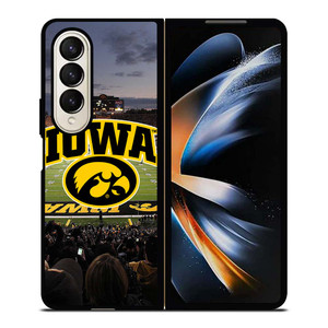 IOWA HAWKEYES FOOTBALL Samsung Galaxy Z Fold 4 Case Cover