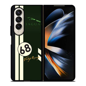 JAGUAR VINTAGE RACING LOGO Samsung Galaxy Z Fold 4 Case Cover