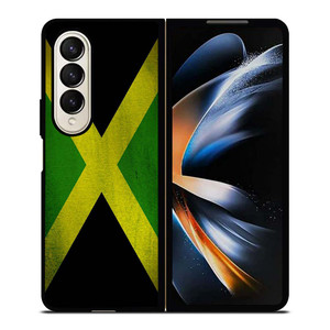 JAMAICAN FLAG Samsung Galaxy Z Fold 4 Case Cover