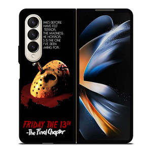 JASON FRIDAY THE 13TH HORROR MOVIE Samsung Galaxy Z Fold 4 Case Cover