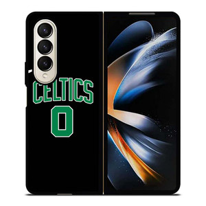 JASON TATUM BOSTON CELTICS BLACK Samsung Galaxy Z Fold 4 Case Cover