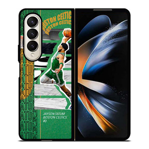 JAYSON TATUM DUNK BOSTON CELTICS Samsung Galaxy Z Fold 4 Case Cover JAYSON TATUM DUNK BOSTON CELTICS Samsung Galaxy Z Fold 4 Case Cover