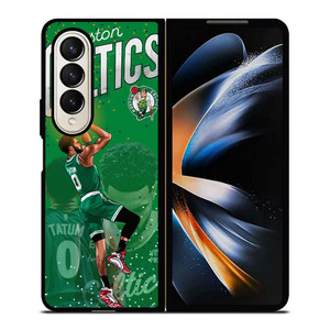 JAYSON TATUM SHOOT BOSTON CELTICS Samsung Galaxy Z Fold 4 Case Cover