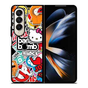 JDM STICKER BOMB  Samsung Galaxy Z Fold 4 Case Cover