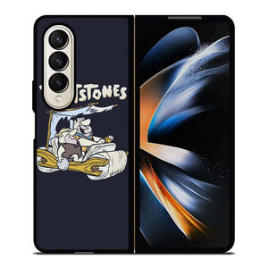JETSONS MEET FLINTSTONES CARTOON Samsung Galaxy Z Fold 4 Case Cover