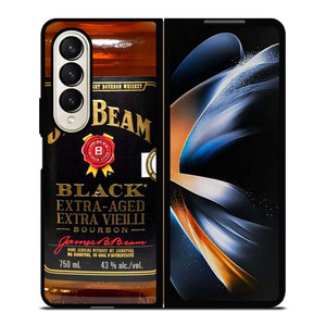 JIM BEAM WHISKEY 2 Samsung Galaxy Z Fold 4 Case Cover JIM BEAM WHISKEY 2 Samsung Galaxy Z Fold 4 Case Cover
