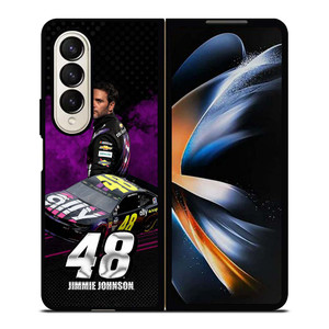 JIMMIE JOHNSON 48 NASCAR Samsung Galaxy Z Fold 4 Case Cover