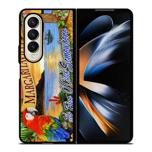 JIMMY BUFFET MARGARITAVILLE BIRD Samsung Galaxy Z Fold 4 Case Cover