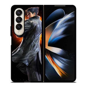 JIN KAZAMA TEKEN GAMES Samsung Galaxy Z Fold 4 Case Cover JIN KAZAMA TEKEN GAMES Samsung Galaxy Z Fold 4 Case Cover
