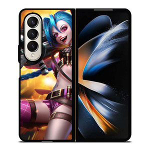 JINX LEAGUE OF LEGENDS Samsung Galaxy Z Fold 4 Case Cover