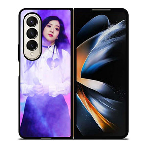 JISOO BLACKPINK COLORFUL Samsung Galaxy Z Fold 4 Case Cover