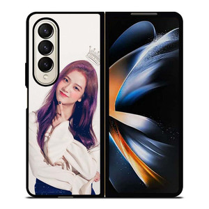 JISOO BLACKPINK PRINCESS Samsung Galaxy Z Fold 4 Case Cover JISOO BLACKPINK PRINCESS Samsung Galaxy Z Fold 4 Case Cover
