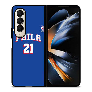 JOEL EMBIID PHILADELPHIA SIXERS NBA Samsung Galaxy Z Fold 4 Case Cover