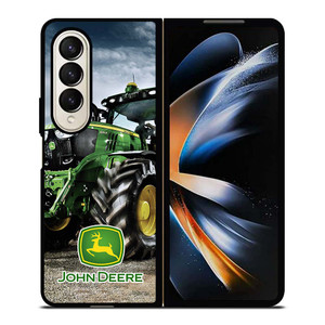 JOHN DEERE GREEN TRACTOR Samsung Galaxy Z Fold 4 Case Cover JOHN DEERE GREEN TRACTOR Samsung Galaxy Z Fold 4 Case Cover