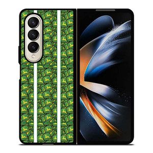 JOHN DEERE WALL COLLAGE GREEN Samsung Galaxy Z Fold 4 Case Cover JOHN DEERE WALL COLLAGE GREEN Samsung Galaxy Z Fold 4 Case Cover