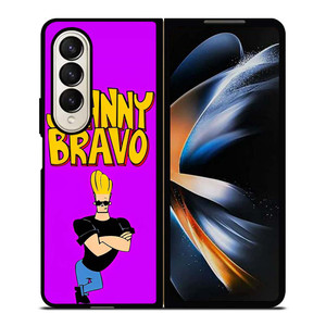 JOHNNY BRAVO CARTOON Samsung Galaxy Z Fold 4 Case Cover
