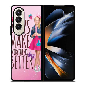 JOJO SIWA BOWS MAKE EVERYTHING BETTER Samsung Galaxy Z Fold 4 Case Cover