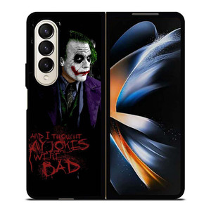 JOKER HEATH LEDGER QUOTE Samsung Galaxy Z Fold 4 Case Cover