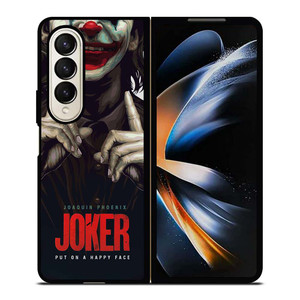 JOKER JOAQUIN PHOENIX PUT ON A HAPPY FACE Samsung Galaxy Z Fold 4 Case Cover JOKER JOAQUIN PHOENIX PUT ON A HAPPY FACE Samsung Galaxy Z Fold 4 Case Cover