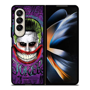 JOKER SUICIDE SQUAD ART Samsung Galaxy Z Fold 4 Case Cover JOKER SUICIDE SQUAD ART Samsung Galaxy Z Fold 4 Case Cover