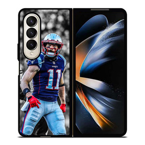 JULIAN EDELMAN NEW ENGLAND PATRIOTS NFL 2 Samsung Galaxy Z Fold 4 Case Cover