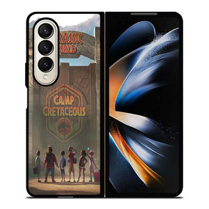 JURASSIC WORLD CAMP CRETACEOUS CARTOON Samsung Galaxy Z Fold 4 Case Cover JURASSIC WORLD CAMP CRETACEOUS CARTOON Samsung Galaxy Z Fold 4 Case Cover