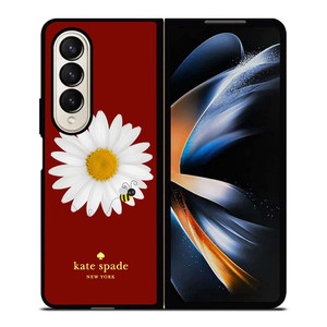 KATE SPADE FLOWER AND BEE Samsung Galaxy Z Fold 4 Case Cover KATE SPADE FLOWER AND BEE Samsung Galaxy Z Fold 4 Case Cover