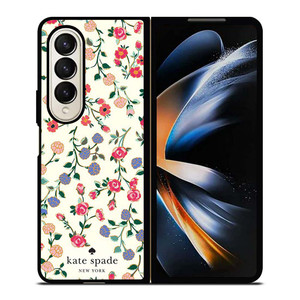 KATE SPADE FLOWER PATTERN Samsung Galaxy Z Fold 4 Case Cover KATE SPADE FLOWER PATTERN Samsung Galaxy Z Fold 4 Case Cover