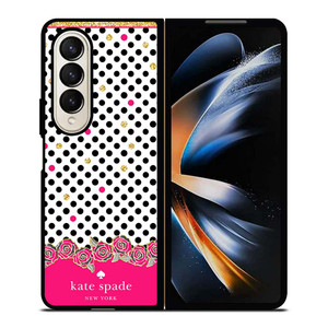 KATE SPADE FLOWER POLKADOT Samsung Galaxy Z Fold 4 Case Cover
