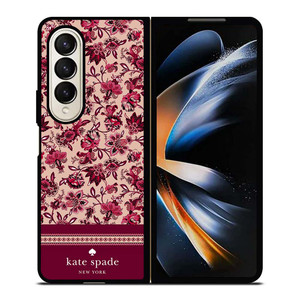 KATE SPADE FLOWER VINTAGE Samsung Galaxy Z Fold 4 Case Cover