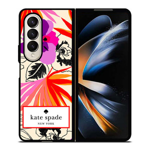 KATE SPADE FLOWER Samsung Galaxy Z Fold 4 Case Cover