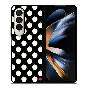 KATE SPADE LOGO APPLE COLLAGE Samsung Galaxy Z Fold 4 Case Cover KATE SPADE LOGO APPLE COLLAGE Samsung Galaxy Z Fold 4 Case Cover