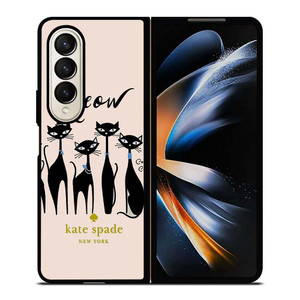 KATE SPADE MEOW CAT Samsung Galaxy Z Fold 4 Case Cover KATE SPADE MEOW CAT Samsung Galaxy Z Fold 4 Case Cover