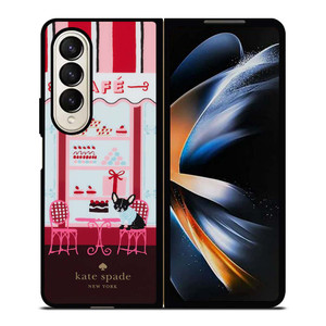 KATE SPADE NEW YORK CAFE Samsung Galaxy Z Fold 4 Case Cover KATE SPADE NEW YORK CAFE Samsung Galaxy Z Fold 4 Case Cover