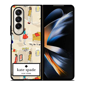 KATE SPADE NEW YORK COMIC Samsung Galaxy Z Fold 4 Case Cover