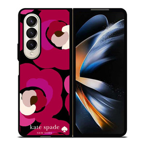 KATE SPADE NEW YORK ROSES Samsung Galaxy Z Fold 4 Case Cover KATE SPADE NEW YORK ROSES Samsung Galaxy Z Fold 4 Case Cover
