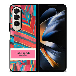 KATE SPADE STRIPE ICON Samsung Galaxy Z Fold 4 Case Cover KATE SPADE STRIPE ICON Samsung Galaxy Z Fold 4 Case Cover