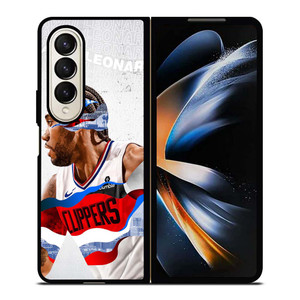 KAWHI LEONARD LOS ANGELES CLIPPERS Samsung Galaxy Z Fold 4 Case Cover