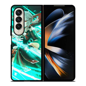 KAZUHA GENSHIN IMPACT GAMES 2 Samsung Galaxy Z Fold 4 Case Cover KAZUHA GENSHIN IMPACT GAMES 2 Samsung Galaxy Z Fold 4 Case Cover