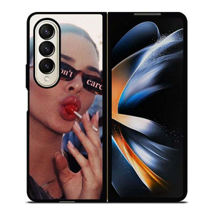 KENDALL JENNER I DON'T CARE Samsung Galaxy Z Fold 4 Case Cover KENDALL JENNER I DON'T CARE Samsung Galaxy Z Fold 4 Case Cover